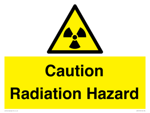 Caution Radiation Hazard
